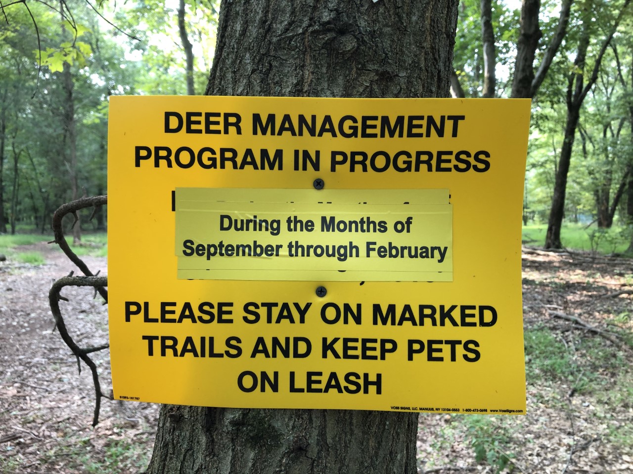 Deer Management Program Started Ecological Preserve